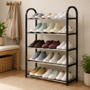 Sapateira de Porta 5 Andares | Organize Até 15 Pares com Praticidade