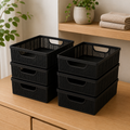 Kit com Até 6 Cestos Organizadores 5,2L | Organização Inteligente