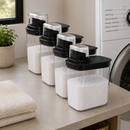 Kit 4 Dispensers Flow 1,5L | Organização Completa da Lavanderia