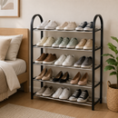 Sapateira de Porta 5 Andares | Organize Até 15 Pares com Praticidade