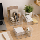 Kit Caixa Organizadora Transparente | Organização Multiuso com Alça