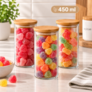 Pote de Vidro Hermético | 4 Capacidades de 200ml a 1000ml
